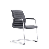 Acos 中背辦公室弓形腳皮革會議椅